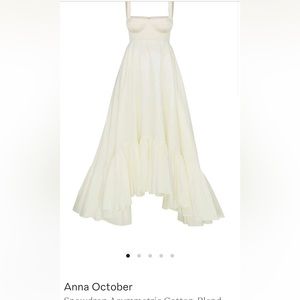 ISO!!! Anna October snowdrop asymmetrical cotton blend maxi dress!!